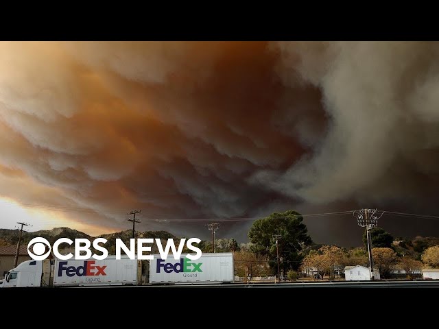 Hughes Fire burning more than 5,000 acres in Southern California