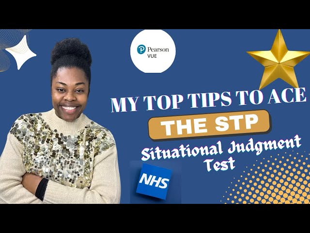 How to ACE the NHS STP Situational Judgment Test in 2025 || How I prepared during my time