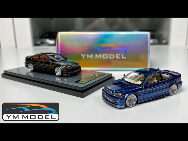 1:64 BMW E46 Alpina (blue & green) - YM Model [Unboxing]