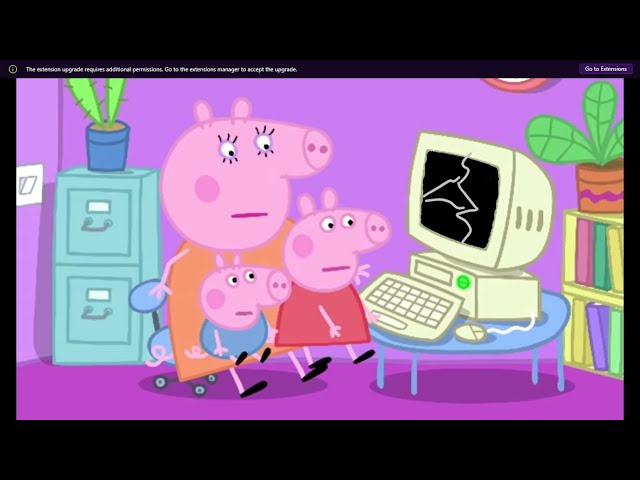 YTP peppa breaks mommy’s computer