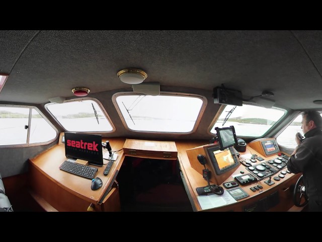 Leaving harbour on route to St Kilda - Seatrek adventure