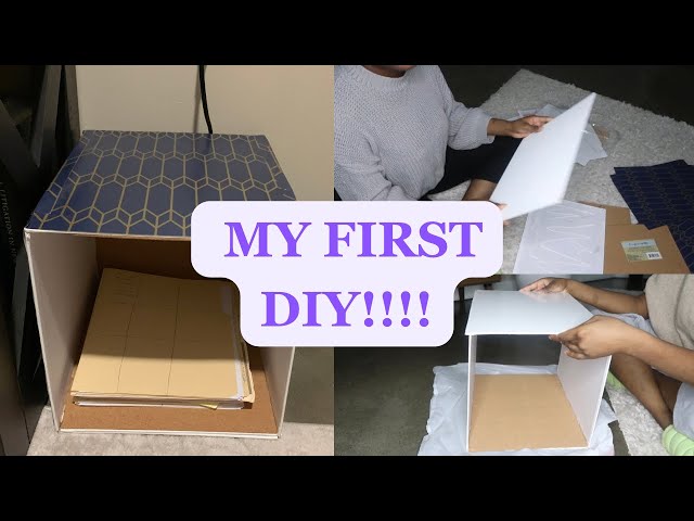 MY FIRST DIY AS A HOMEMAKER | BIBLICAL HOMEMAKING | GODLY MARRIAGE