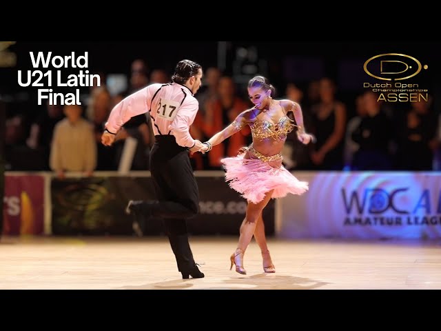 World Open U21 Latin Championship Dance Final | Dutch Open 2024