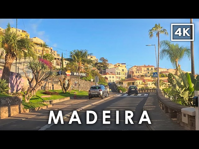 Driving MADEIRA, Portugal 🇵🇹 | Sunny South Coast in 4K Dolby Vision HDR