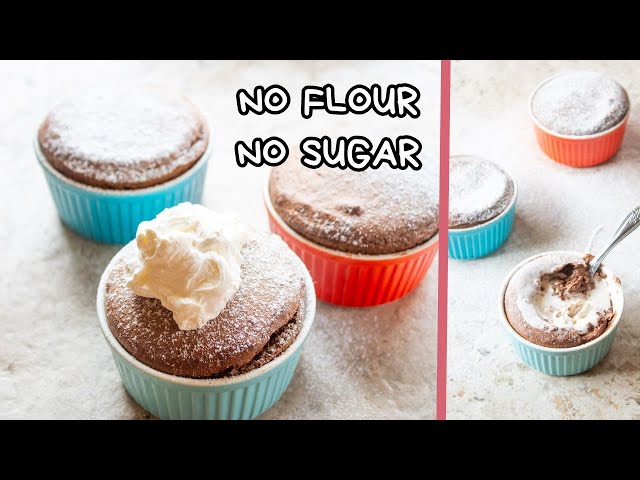 Chocolate Soufflé | low-carb | nut-free | flourless