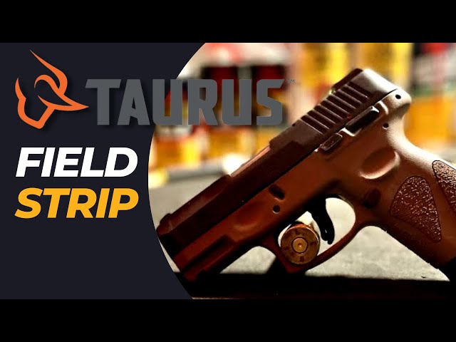 Taurus G2 - Field Strip For Cleaning | How to Disassemble & Reassemble the Taurus G2 9mm Pistol