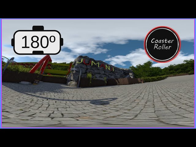 8K 180 VR Jumanji Roller Coaster by Mijavanbooma