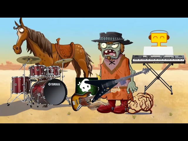 Plants vs. Zombies 2: Powered UP! - Metallic Wilderness (Theme of the Wild West, feat. J. Rivers)