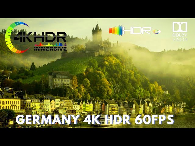 Germany in 4K HDR 60FPS by Drone - Explore the Beautiful Countryside of Germany in 4K HDR 60FPS