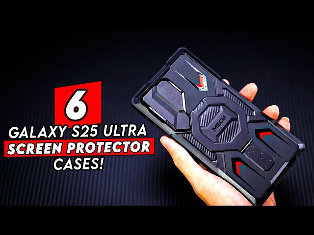 Top 6 Best Galaxy S25 Ultra Cases With Screen Protectors! ✅