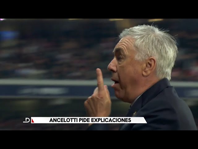 ANCELOTTI PIDE EXPLICACIONES