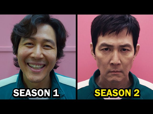 Squid Game Season 1 VS Season 2 | Red Light, Green Light Scenes