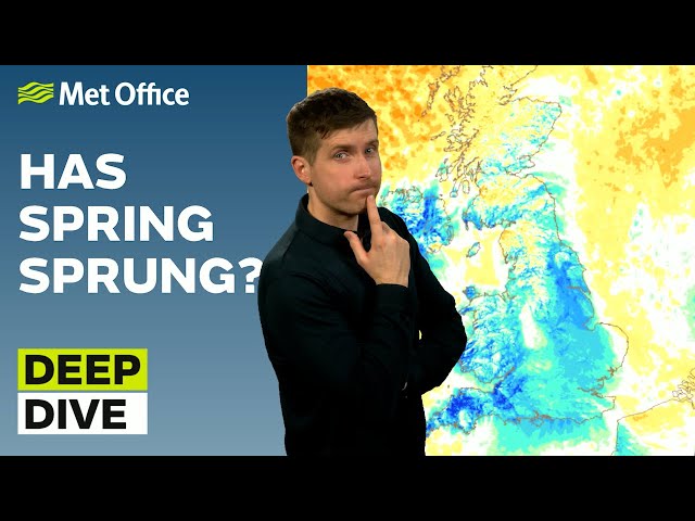 Deep Dive 25/02/2025 – From winter to spring– Met Office weekly weather forecast UK