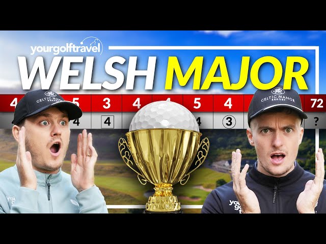 1v1 MAJOR Golf Match at Celtic Manor!