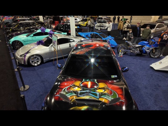 Philadelphia Auto Show 2025: Custom Alley 4K Walk-Through | Stunning Cars & Custom Builds