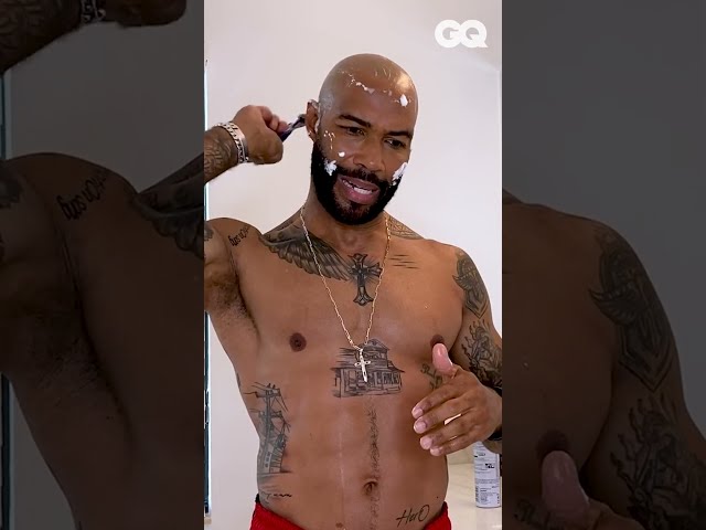 Omari Hardwick's grooming routine with GQ