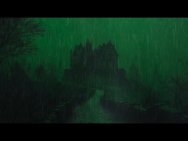 VICTORIAN AMBIENCE: Victorian Stormy Night | Rain and Thunder Ambience ASMR