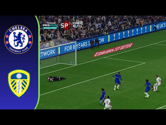 Chelsea vs Leeds FA Cup | Pes 2021 Gameplay PC Camera Realistic Live Broadcast FL24