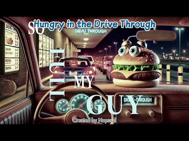 AI Song 🍔 Hungry in the Drive Through (Ver. W) | Fast-Paced Hip-Hop & Pop | Fun & Energetic Beat 🚗🎶