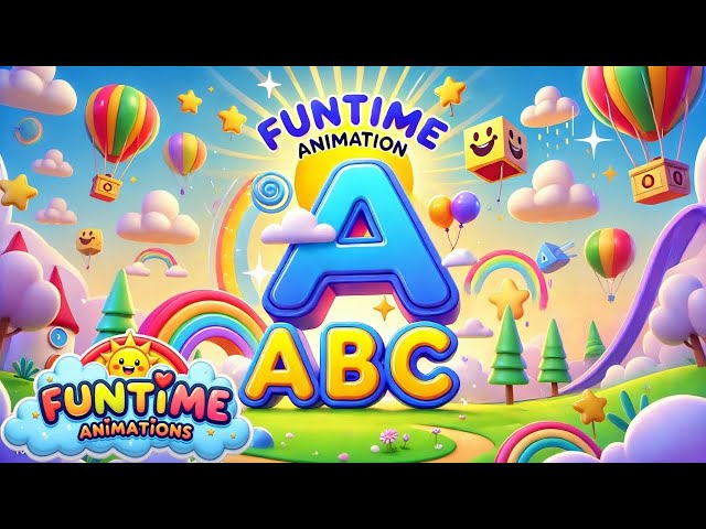 The ABC Song - Learn the Alphabet with Fun Cartoon Animals