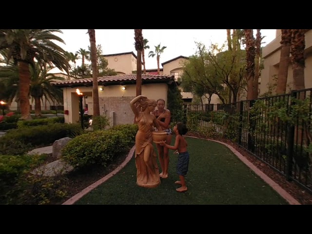 VR 180 3D Las Vegas 7/21/21 - Pool Statue