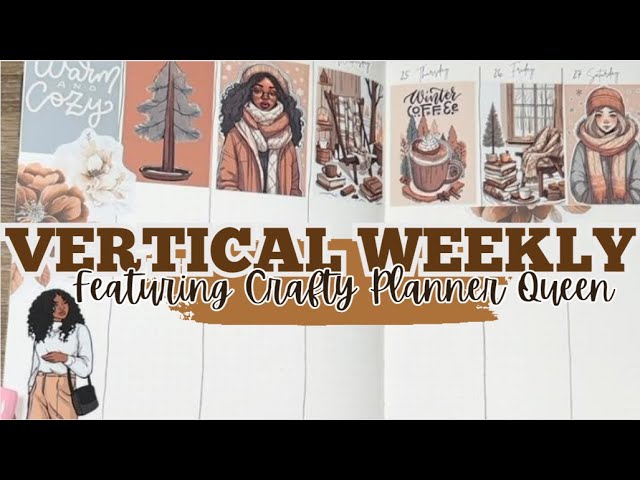 How to Create a Vertical Weekly Spread in Your Journal