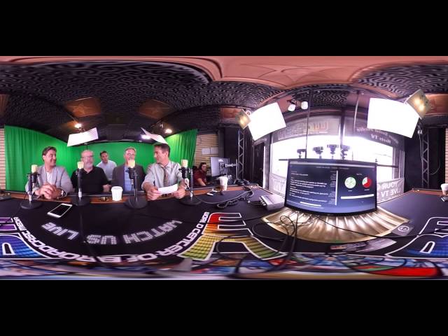 Behind-the-scenes 360° video/WCOBM's Afternoon Delight Show