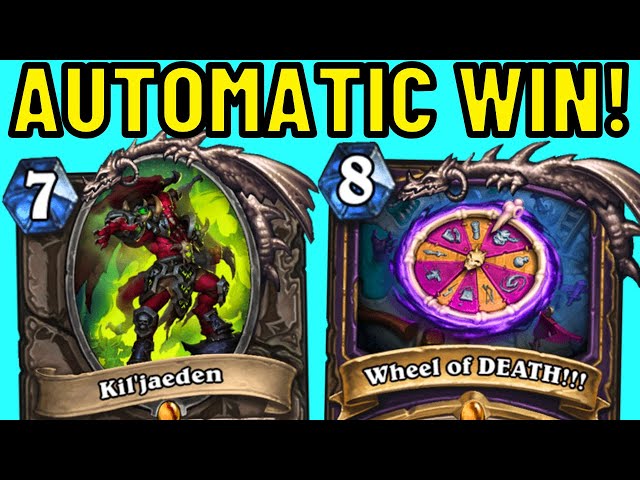 Kil'jaeden is PERFECT For Wheel of DEATH Warlock!!!