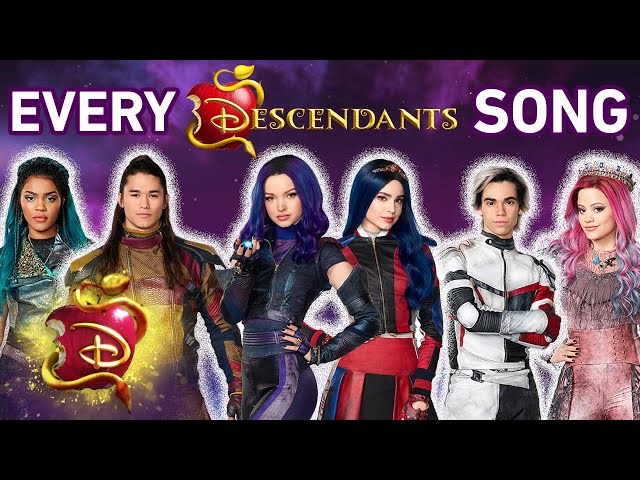 Every Disney's Descendants Song 🎶 | In Order | Descendants 1, 2, & 3 | @DisneyDescendants