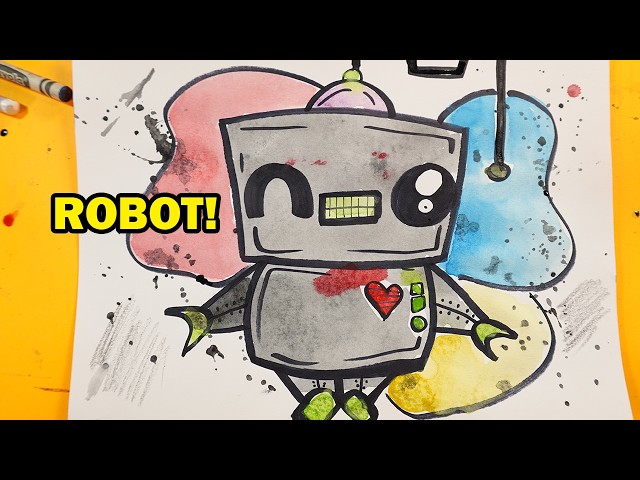 YOU Can DRAW a Robot!