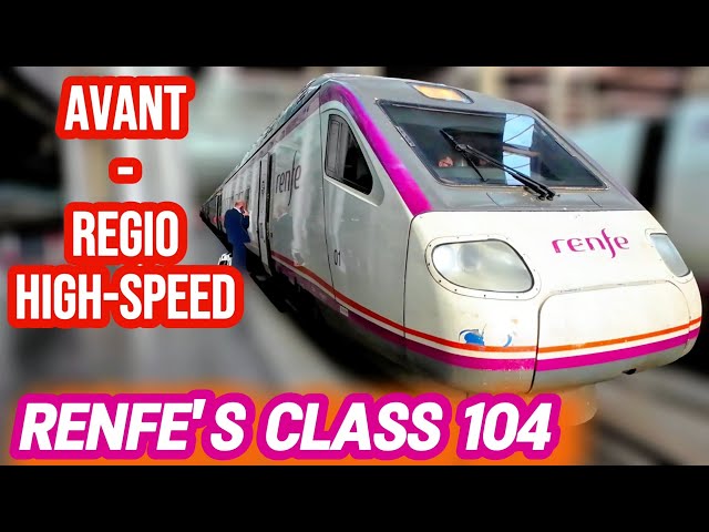 AVANT: Spain's Regional High-speed Train | Madrid to Puertollano (4K)