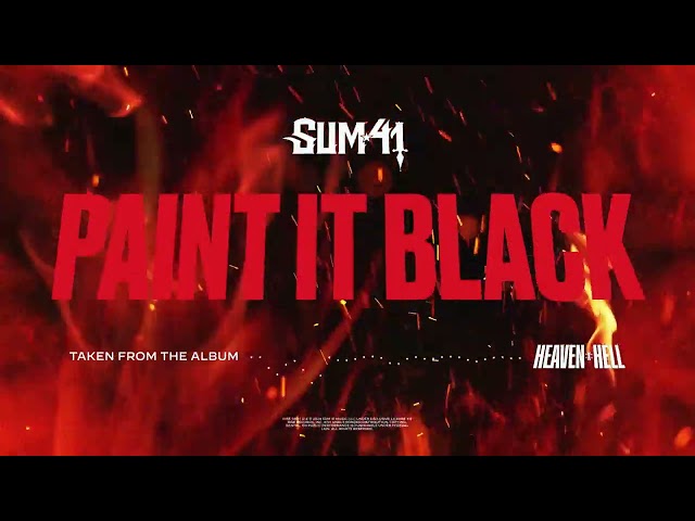 Sum 41 - Paint It Black (Official Visualizer)