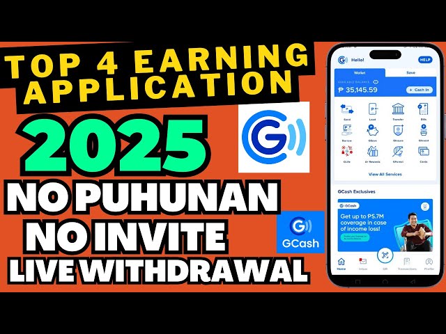 Top 4 Paying Gcash Application 2025✅ Legit Na Paraan Para Kumita Ng Pera Sa Gcash Ngayon 2025 ✅