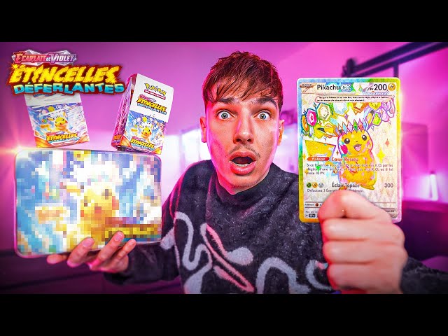 I open 400€ of Pokemon Surging Sparks cards