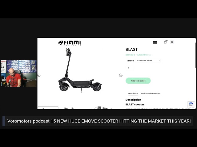 Voromotors podcast #15 Voro has the only cool big scooter at LV CES