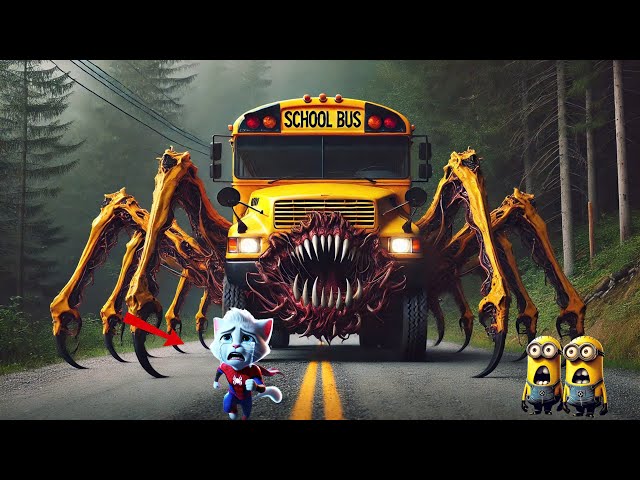 The Bus🚌 Monster.  HEAD EATER - Story of Transformation (NEW 2025) |Spider-Man Cat:(2025) #123