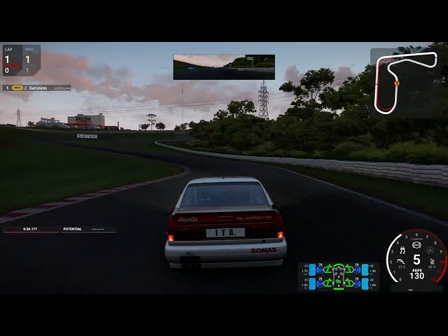 Audi V8 Quattro DTM | Autódromo Internacional de Cascavel | Automobilista 2 | Clip 02/03 | #4K