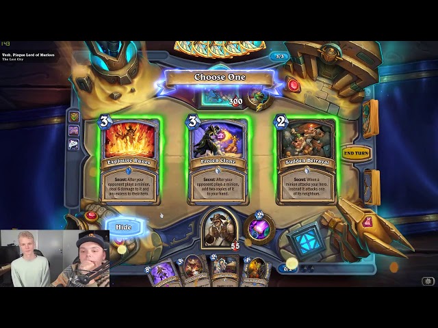 VERDENSMESTER HUNTERACE PÅ BESØK! - Tombs of Terror - norsk Hearthstone