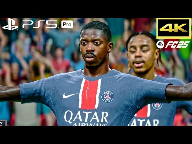 FC 25 gameplay | Paris Saint Germain VS Manchester City