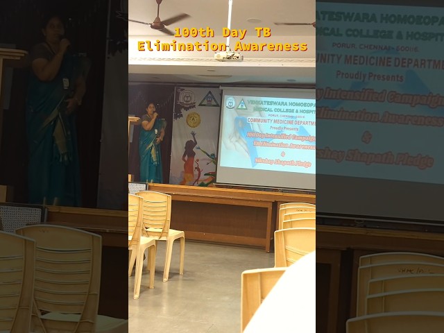 100th Day TB Elimination Awareness Program Campaign Conducted in VHMC 2025 Feb #bhms #bhmscollege