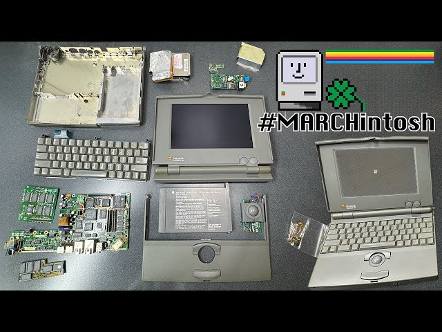 Apple's First Laptop: Reviving A PowerBook 100 - #MARCHintosh