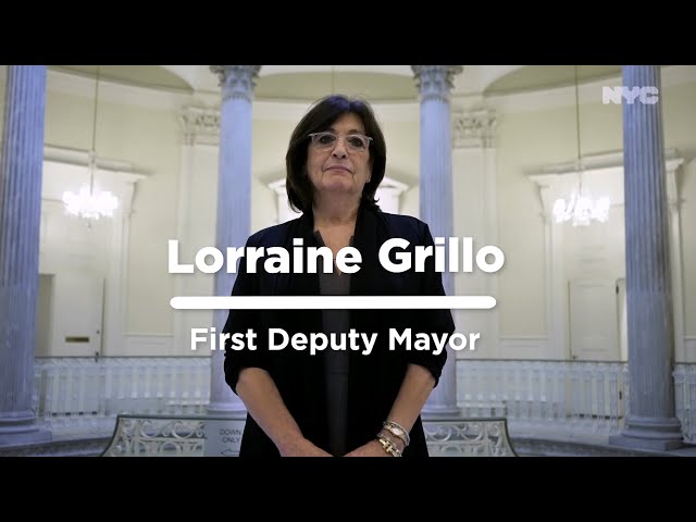 Meet First Deputy Mayor Lorraine Grillo