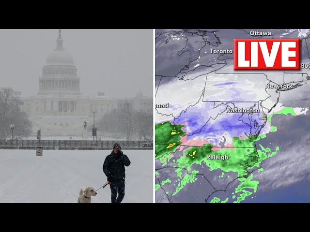 LIVE: Winter Storm Warnings issued for DMV Tuesday and Wednesday