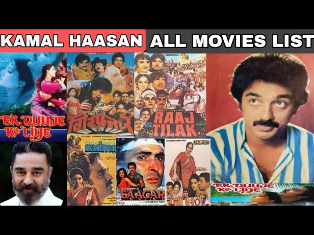 Kamal Haasan All Movies Name List|Kamal Haasan Filmography|kamal haasan movies name