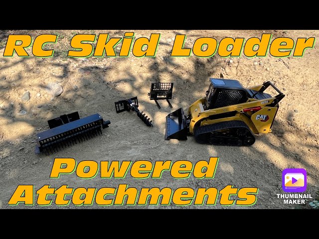 RC Construction - DieCast Masters CAT 297D2 Remote Control Skid Loader