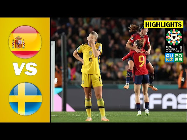 [ Semi - Final ] Spain vs Sweden | Extended Highlights | 2023 FIFA Women's World Cup