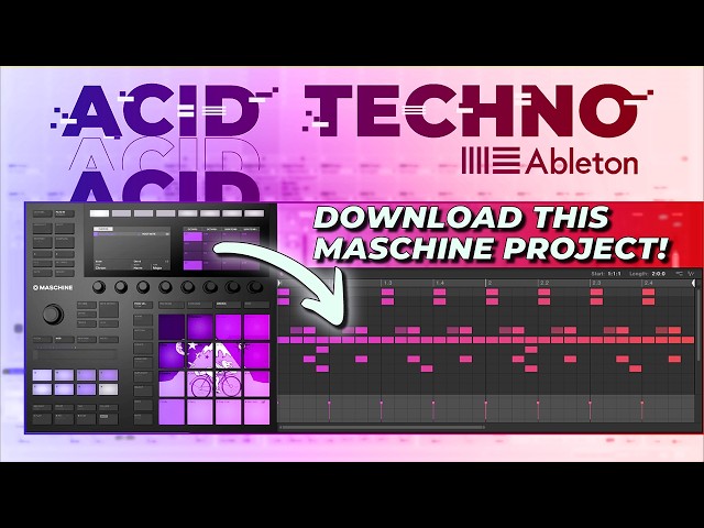 CREATE Acid Techno Tracks Like a PRO with This FREE Template!