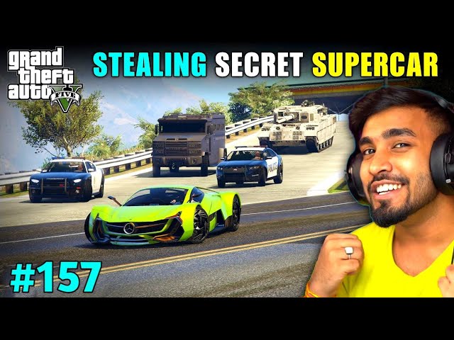 I Stole SUPER CAR From Mafia House | Techno Gamerz Gta 5 Gameplay | Techno GTA5 #157