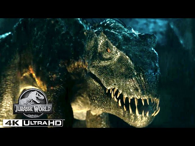 Jurassic World’s Scariest Dinosaur Attacks Part 2 in 4K HDR | Jurassic World