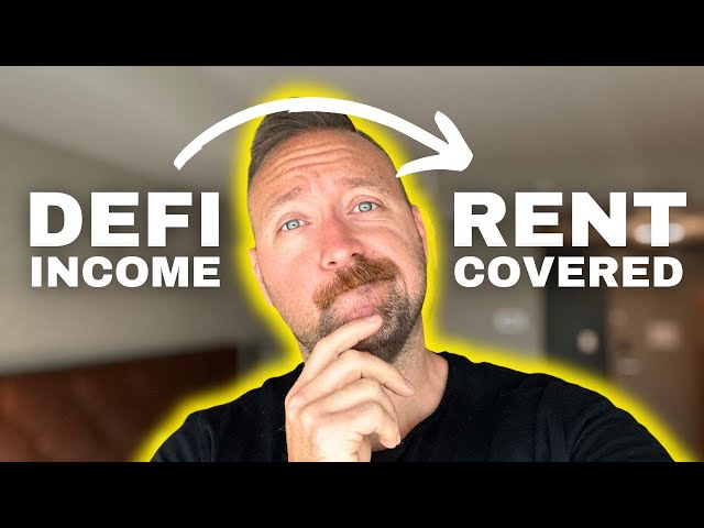 His Crypto Passive Income covers his rent!!!